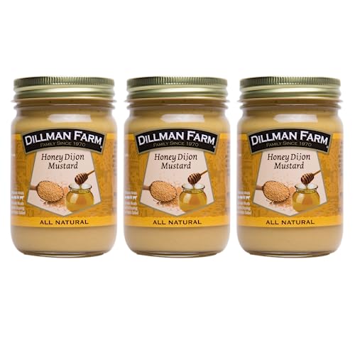 Dillman Farm All Natural Gourmet Honey Dijon Mustard - Gluten-Free,