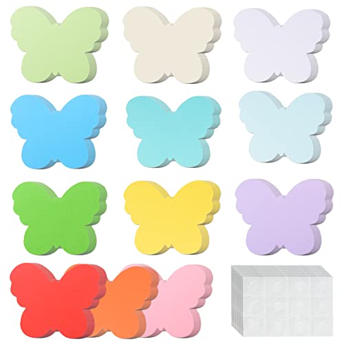MixTeach 240 Pcs Butterflies Cutouts Paper Butterflies Assorted Color Butterfly