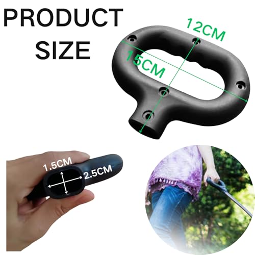 Image of Trolley Handle for Camping Wagon /Beach Shopping Cart Wagon Cart Push Handle Replacement, Portable Folding Wagon Push Spare Handle, Hand Truck Handle Accessory