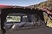 Rampage Windbreaker | Black with Clear Windows| 990040 | Fits 2018 - 2024 Jeep Wrangler JL 2-Door