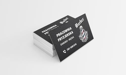 Tarjetas de visitas con barniz UV selectivo para negocios elegantes pack de 2000 unidades de lujo