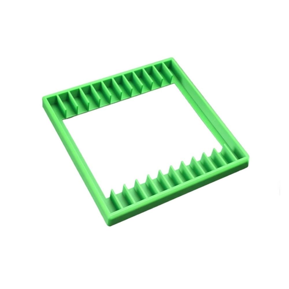 RYUQW3RE Cd Storage Rack Desktop PET CD Record Storage Rack Display Up to 12 Albums for Home Office Decor(Green)