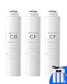 Waterdrop RT-2CFCB Filter, Replacement for Waterdrop T3-C Tankless Reverse Osmosis Water Filter System (????????*???? + ????????*????), 1-Year Combo