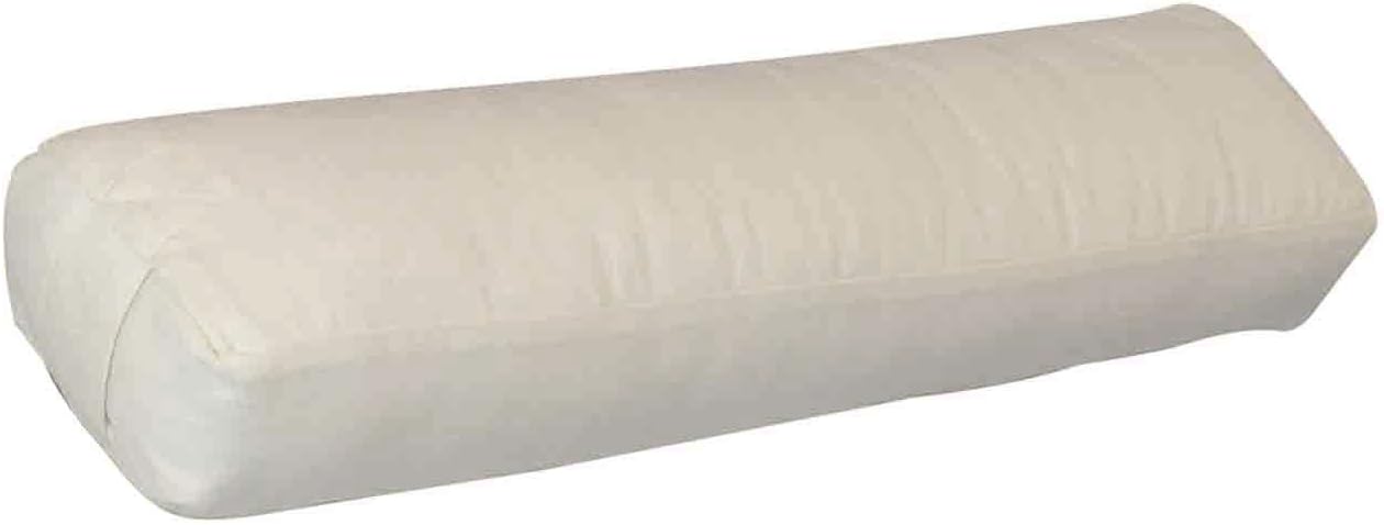 YogaAccessories Pranayama Cotton Yoga Bolster