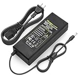 Facmogu 24V 5A Power Adapter, 120W 110-240V AC to DC 24V Transformer, 24 Volts DC Power Supply for LED Light CCTV Camera Monitor, 120W Switching Transformer 5.5x2.5mm & 5.5x2.1mm DC Plug Converter