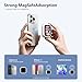 4K Vlog Selfie Monitor Screen, Ultra Vivid Phone Vlog Selfie Monitor, Bluetooth Remote Back Camera Monitor for Content Creator - Ivory