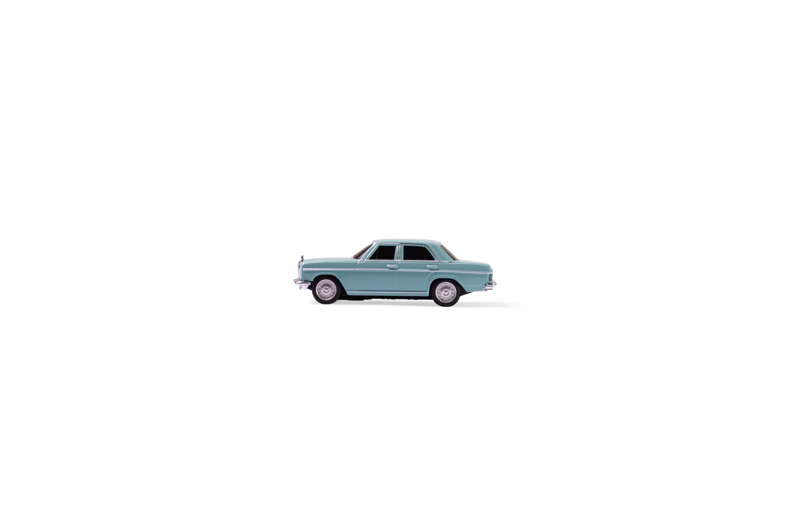 Carson 500504170 1:87 M-B 200/8 blau 100% RTR - Fahrfertiges Modell, RC Auto, H0 Auto,RC Modell,Diorama Fahrzeug