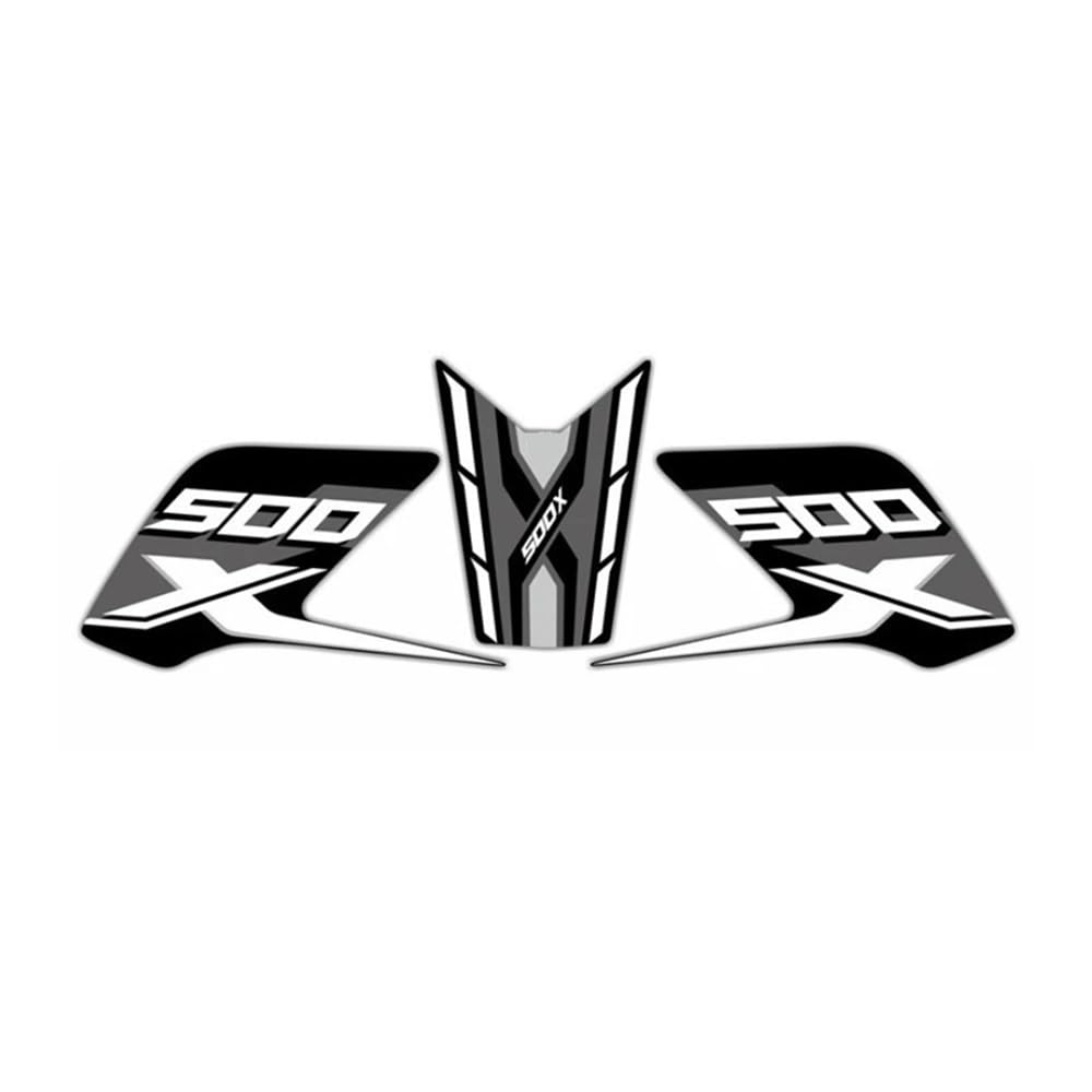Autocollant de protection réservoir XR5 avec grip latéral de traction pour genouillère