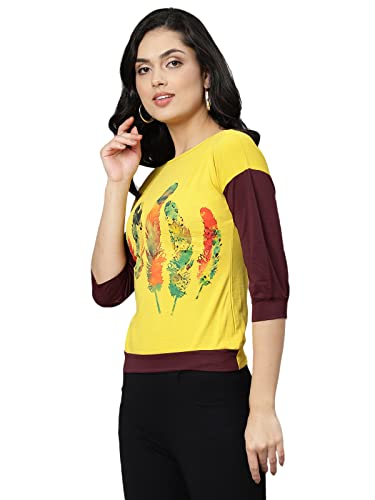 Image of DHRUVI TRENDZ Animal Print Regular Fit Jeans Korean Western Tops for Women Stylish