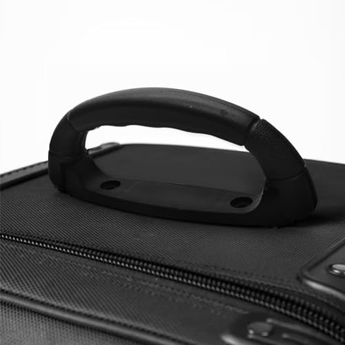 Image of RUIAN Luggage Handle 6.38in /162mm Plastic Pull for Luggage Suitcase Grip Replacement, Black