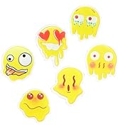 MIUSKATL 6 Pcs Acrylic Fridge Magnets, Cute Refrigerator Magnets, Decorative Funny Magnets for Ki...