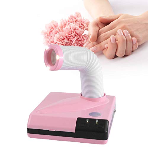 Nail Dust Collector - 60W 2-In-1 Strong Power Nail Nail Dust Collector Nail Art Equipment Professional Salon Manicure Vacuum For Nail Art Equipment Cleaner Machine (Us-Pink)