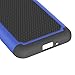Grand Prime Case, LK [Shock Absorption] Hybrid Dual Layer Armor Defender Protective Case Cover for Samsung Galaxy Grand Prime (Blue)