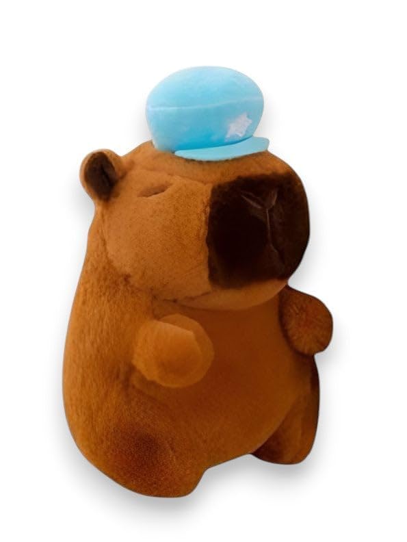 Image of Capybara Soft Toy for Baby Girl Capy baraTeddy Bear Plush Toys for Kids Cuddly Stuffed Animal plushie & Huggable Gifts Toys Toddlers Boys & Girls 28cm