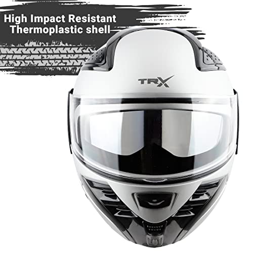 Image of Steelbird SB-34 ISI Certified Flip-Up Helmet for Men and Women with Inner Sun Shield
