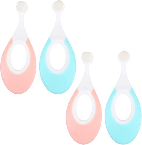 Miniatura 8 de Healifty Cepillo de dientes para niños Cepillo de dientes para bebés de 6 a 12 meses Cepillos de dientes eléctricos para niños Cepillo de dientes