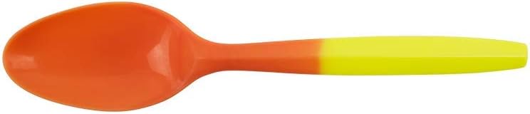 Karat U4000 (YLOR) Color Change Spoon - Yellow to Orange (Case of 1000)