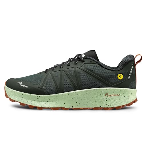 Joe Nimble Trail Addict Pro-R Trail Running Laufschuh (Grün, Erwachsene, Herren) (Grün, EU Schuhgrößensystem, Erwachsene, Numerisch, M, 43)