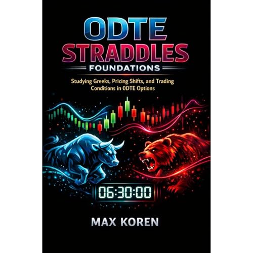 0DTE Straddles Foundations Audiolibro Por Max Koren arte de portada