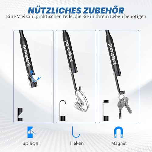 1920P HD Snake Inspektion Endoskop, pancellent Typ C Endoskop, Scope Kamera mit 8 LED Leuchten für...