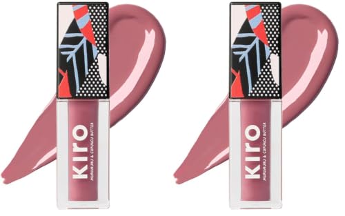 Image of Kiro Glossfinity Creme Gloss - Smoked Plum, 5ml | High-Shine Nude Lip Gloss | Hydrating, Non-Sticky Formula | Enriched with Murumuru & Cupuacu Butters | 8 Shades for Every Indian Skin Tone (Pack of 2)