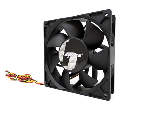 Bgears B-Blaster 140X38 (Pwm Version) Extreme Cooling Gaming Pc And Mining Machine Fan, Hi-Speed 5200Rpm With Airflow Of 308 Cfm, 2 Ball Bearing Designed For Extended Life And High Performance, 4 Wire #TOP3