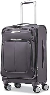 Samsonite Solyte DLX Softside Expandable Luggage with Spinner Wheels, Mineral Grey