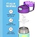 THERMOS FUNTAINER Water Bottle with Straw - 12 Ounce - Kids Stainless Steel Vacuum Insulated Water Bottle with Lid, Hearts