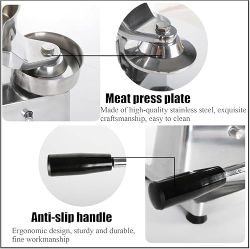 Presse à hamburger robuste pour éviter les steaks déformés à la cuisson