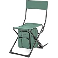 ARROWHEAD OUTDOOR Backrest Stool w/ Cooler Bag