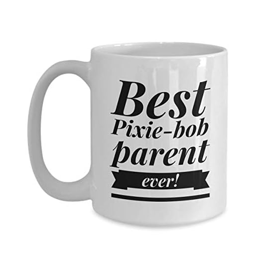 Pixie-bob Kattmamma mugg, katt pappa kaffemuggar, husdjur föräldrar, galen kattälskare gåvor för kvinnor och män, foster, tekopp 325 ml 45 ml