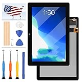 Screen Replacment for Amazon Kindle Fire HDX 7 HDX7 C9R6QM LCD Display Touch Screen Digitizer Full Glass Lens Assembly with Free Repair Tools