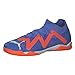 Produktbild PUMA Unisex Future Match It Fussballschuh, Blue Glimmer Weiß Ultraorange, 45 EU