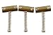 Allparts BP-2328-008 Tilted Brass Saddles
