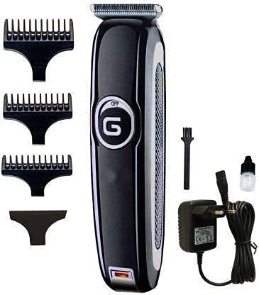 Prefect Beauty GM-6050 T-Blade 1 to3 mm Adjustable Professional Rechargeable Hair trimmer Hair Clipper For Men, Trimmer For Men Shaving, Savings Machine, 70 Min Coddles Use, Black