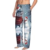 Vêtements de nuit pour homme : ce pantalon de pyjama pour homme Joyeux Noël n°312 est le cadeau idéal pour des occasions telles que les anniversaires, la fête des pères ou la Saint-Valentin, pour un petit ami, un mari, un père ou un ami