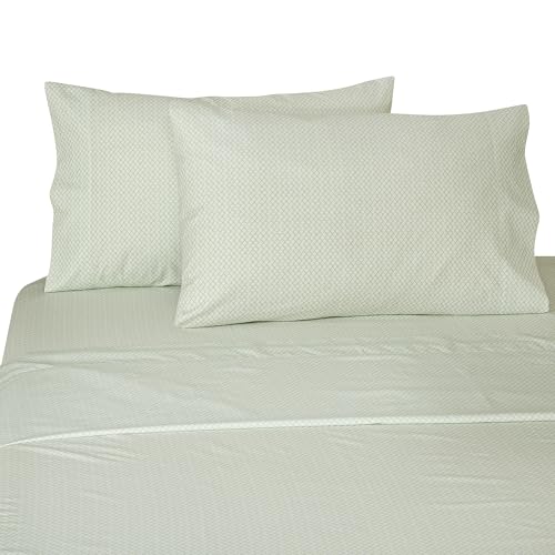Image of ROYALE LINENS 4 Piece Queen Sheets Set - Soft Brushed 1800 Microfiber Bedding - 1 Fitted and 1 Flat Sheet, 2 Pillow Cases - Wrinkle Free & Fade Resistant - Hotel Luxury Bed Sheets Set (Sage, Queen)