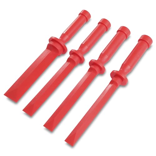 OEMTOOLS 25513 Plastic Scraper Set 4-Piece Non-Scratch Chisel Construction Tools for Trim Gaskets and Wheel Weight Removal