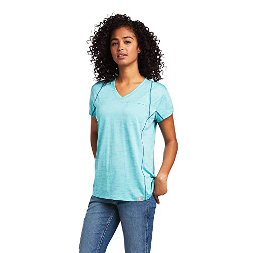 Chemise Ariat RBR Evolve SS t-shirt vert Meadowbrook pour homme confortable au quotidien