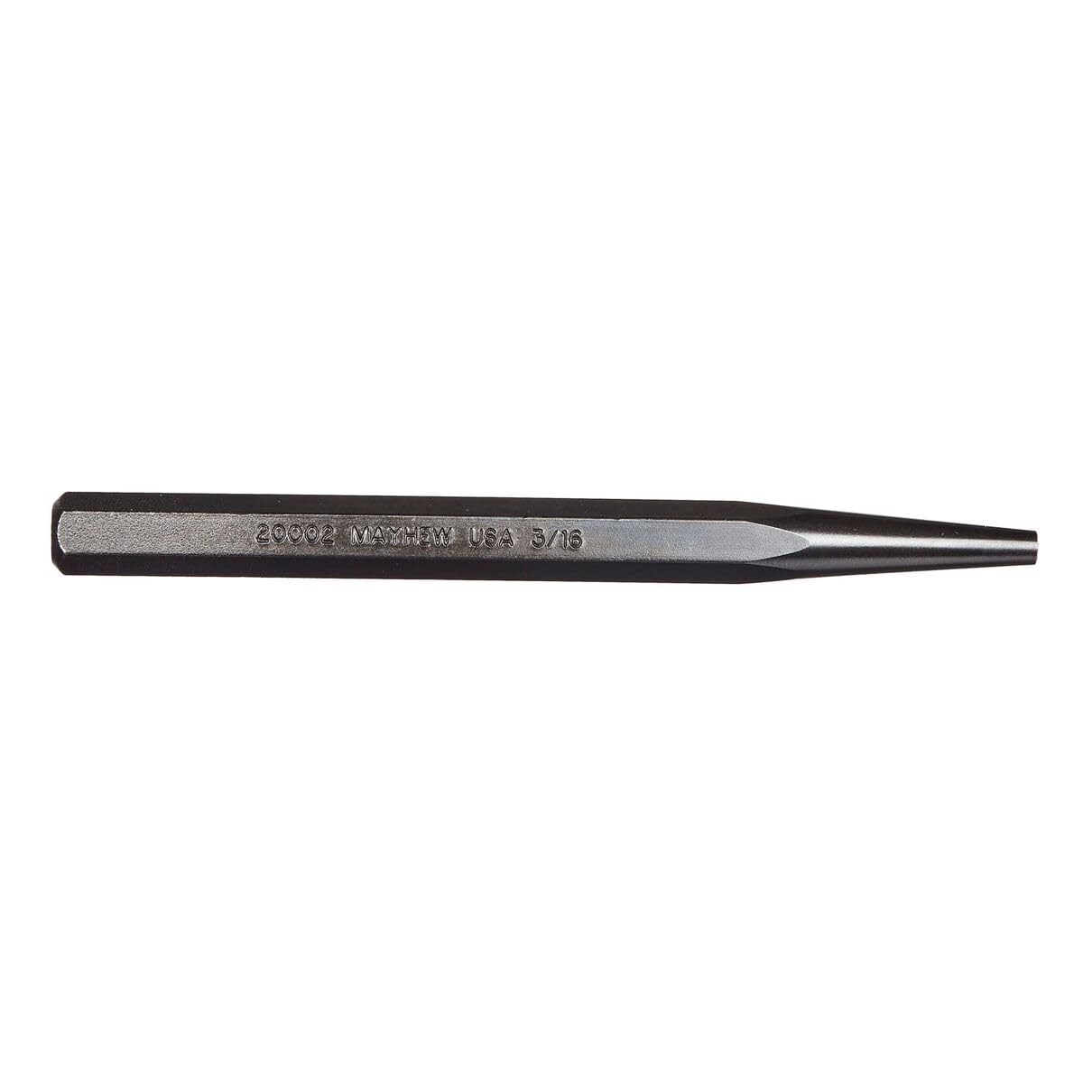 Chasse-clou Mayhew Tools 20002 perforatrice robuste pour atelier