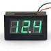 DROK 100051 Micro Voltmeter 0.56" Digital Voltage Detector 2 Wires DC 7-99.9V Power Monitor Battery Tester Panel Meter for Auto Car Automotive Motorcycle Vehicle Boat