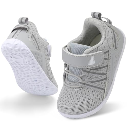 Image of BARERUN Baby Sneakers Toddler Shoes Soft Anti-Slip Sole Newborn First Walkers Infant Toddler Breathable Athletic Running Shoes
