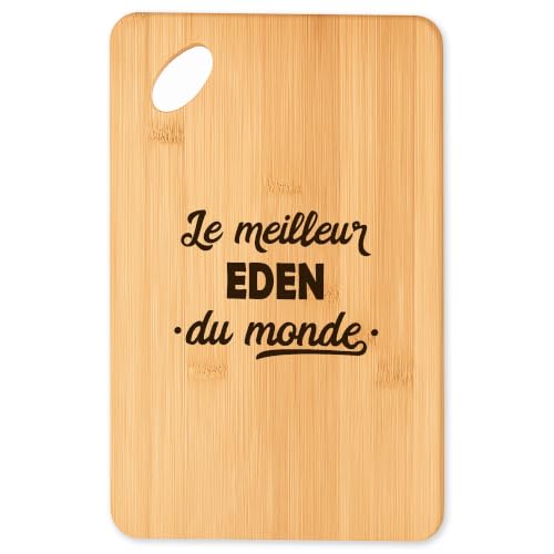 Planche à découper en bambou Super Eden 2 et plateau apéro