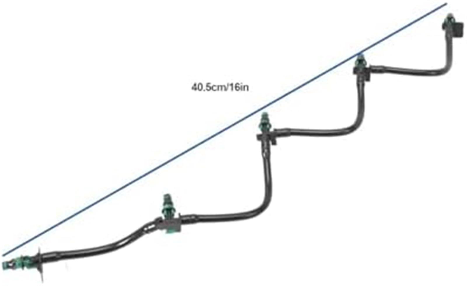Tubo flessibile di ritorno for perdite iniettore carburante, for Focus, S-Max Kuga C4 C5 C8 308 407 Expert 1779762 1574AJ Linea di ritorno del carburante