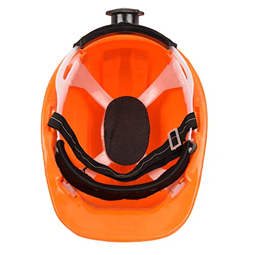 Image of Helmet AKH-14 with Reflective Band Rachet Type - Orange (Pack of 5)