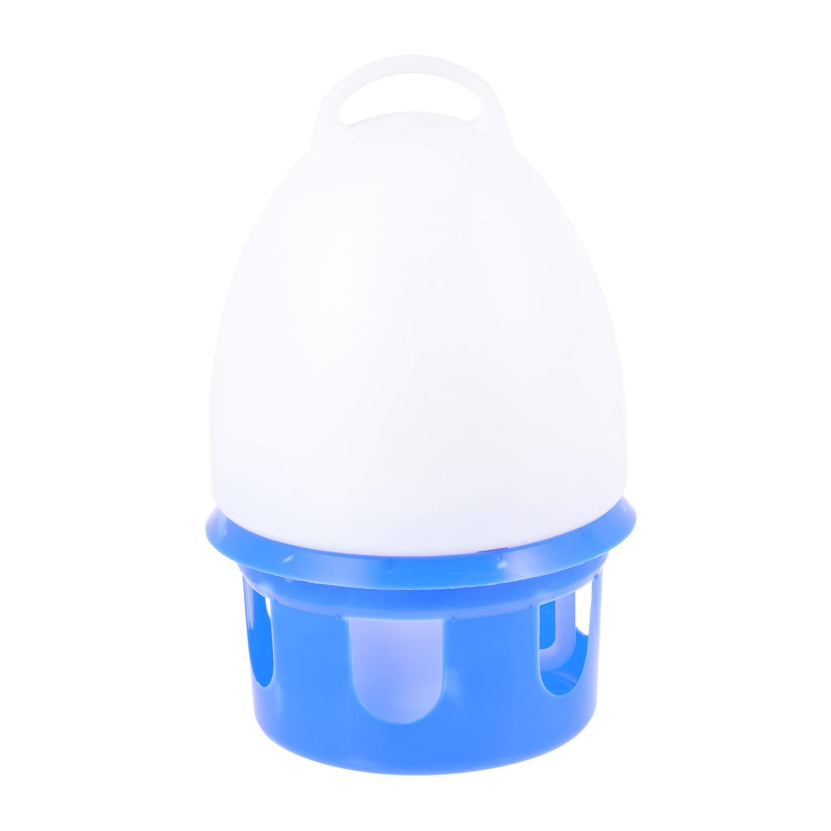 Abreuvoir pour Pigeons en PVC Bleu, Rond, 1 Pièce, Détachable