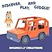 Bluey Heeler Family Road Trip Big Car Toy, Articulated, Customizable Interactive Toddler Toy Car with 2.5” Chilli Figure, Toddler Cars for Ages 3+