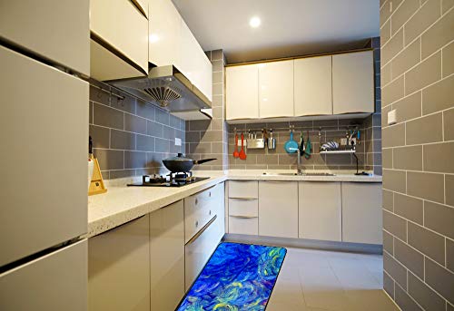 Tapis de cuisine antidérapant lavable en machine 99 x 50 cm imperméable - 4
