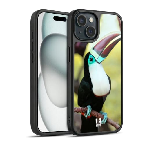 Coque iPhone 15 Toucan À Gorge Blanc idéale pour vos sorties photo