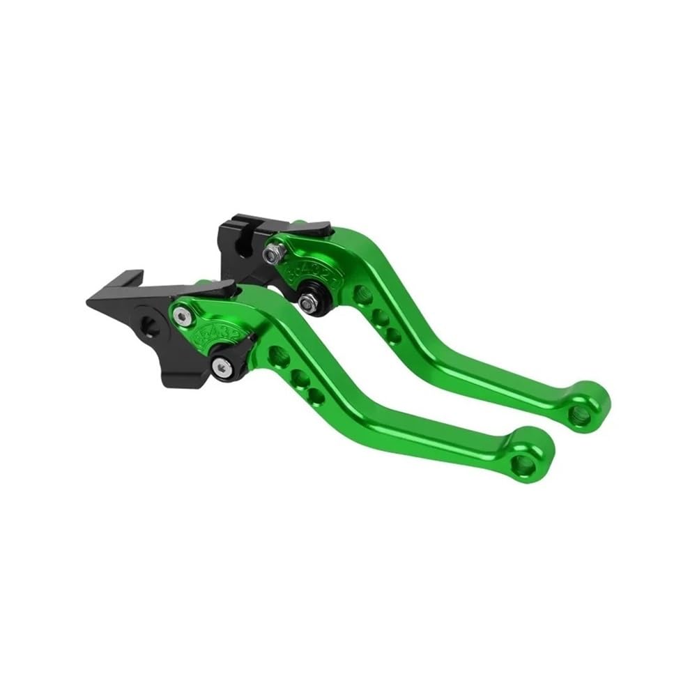 Beqlxta Green Brake Clutch Adjustable Lever​ Universal Motorcycle Clutch Brake Handle Drum Lever For Motorbike Accessories Modification Alloy Cnc(Green)